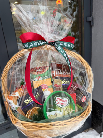 Подарочная корзина на новый год 2026