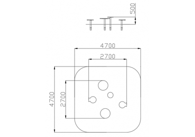 1499 Детские столики-стульчики «Рыбки»