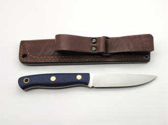 Нож Slender S сталь N690 синяя микарта