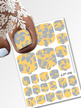 Мини пленки для педикюра LIT-056