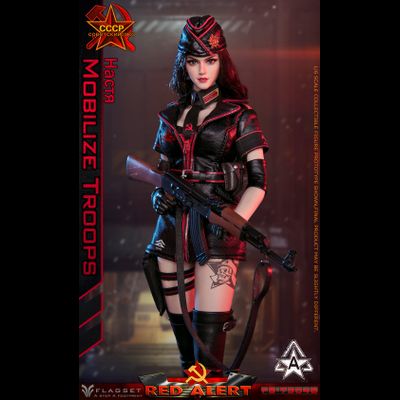 Боевая подруга Настя - КОЛЛЕКЦИОННАЯ ФИГУРКА 1/6 RED ALERT Настя (FS-73048A) - FLAGSET