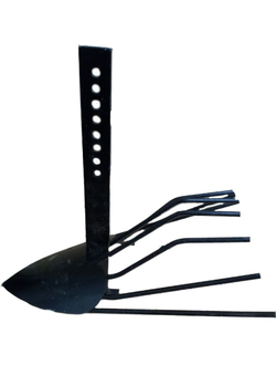 (МК) Картофелевыкапыватель КВ-2 б/сц  для мотокультиваторов Целина МК-404, 406, 500, Крот, Тарпан