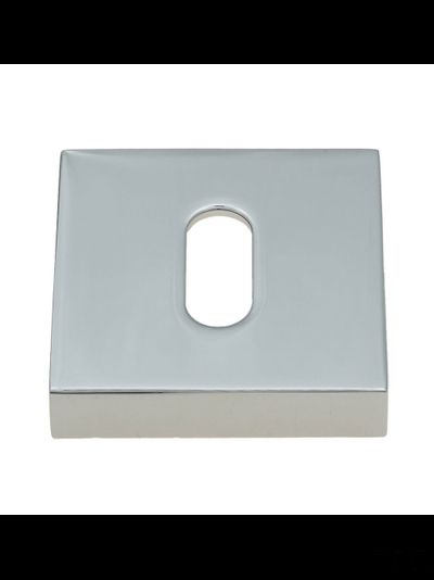 Накладка под ключ буратино на квадратном основании Fratelli Cattini KEY 8-CR полированный хром 2 шт.