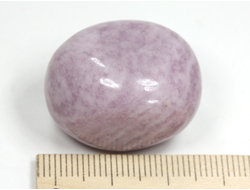 Лепидолит сиреневый, галтовка, Бразилия (27*20*19 мм, 21 г) №35171