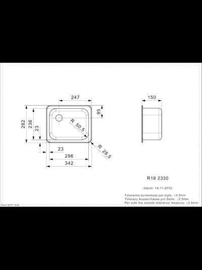 Мойка Reginox R18 2330 OSK lux