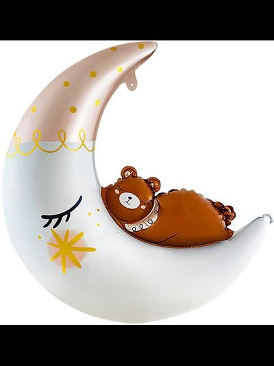 Полумесяц с медвежонком