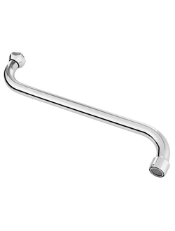 Излив для смесителя круглый Accoona изогнутый, 35 см. A7135S