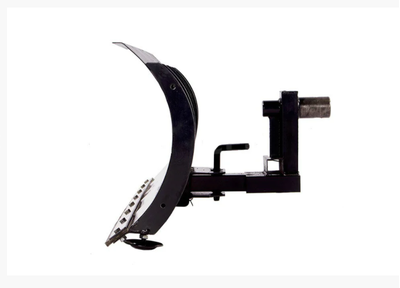 Отвал Лопата мотоблочная "Агрос" СОМ-1,2 АМ (ЧЕРНЫЙ) (С РЕБРАМИ ЖЕСТКОСТИ) / Чеб