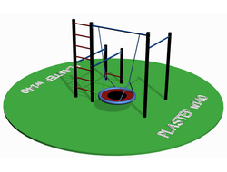 Workout площадка w140 с гнездом купить в Воронеже