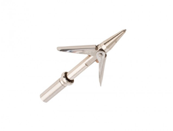 Наконечник нержав. с втулкой со сменной головкой Пуля (резин)