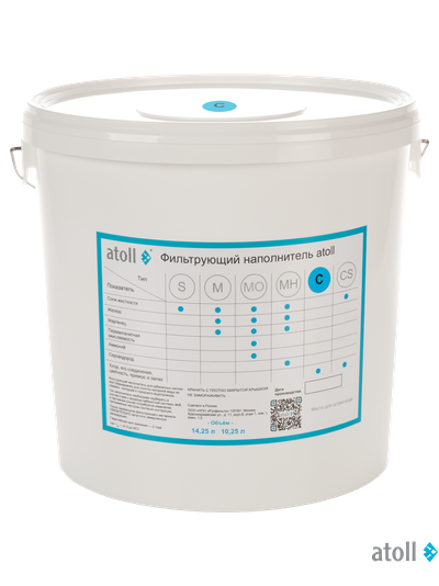 Фильтрующий наполнитель atoll C (14.25л)