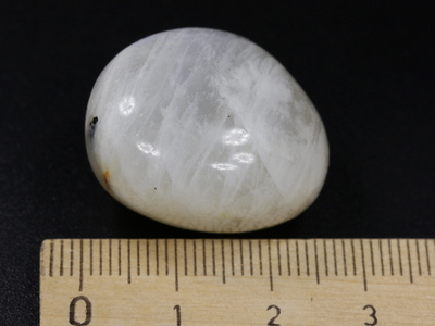 Лунный камень, Адуляр, галтовка, Индия (26*22*7 мм, 16 г) №26655