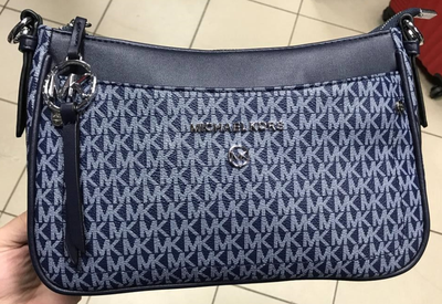 Сумка MICHAEL Michael KORS серо-синяя