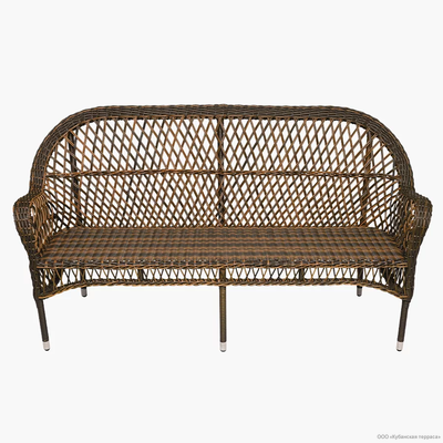 Диван ПРОВАНС трехместный из ротанга