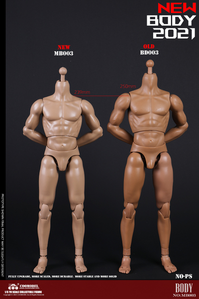Тело с шеей, кистями и стопами - NEW TYPE STANDARD MALE BODY (MB003) - COOMODEL