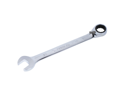 Ключ трещоточный комбинированный с флажковым переключением 18 мм KING TONY 373218M