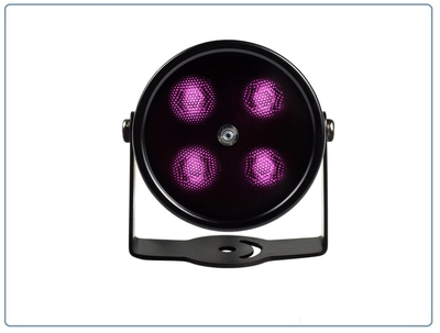 ИК прожектор (840 нм), питание 12 В (дальность подсветки до 25 м.)