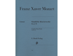 Mozart Franz Xaver. Complete Piano Works, Volume II