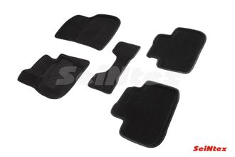 Комплект ковриков 3D BMW X3 G-01 черные (компл)