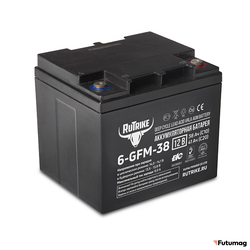 Аккумуляторная батарея RuTrike 6-GFM-38 (12V41A/H C20)