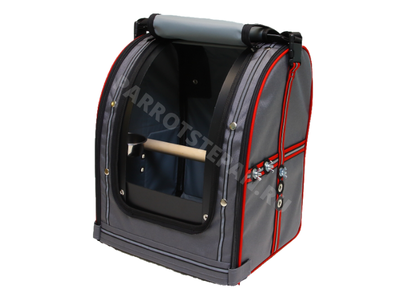 Сумка-переноска для средних и крупных попугаев без боковых окон (жако, эклектус, амазон, сенегал, конго, корелла, розелла, ожереловый)