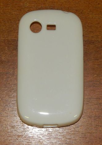 Защитная крышка силиконовая Samsung S5280/S5282/Galaxy Star, белая