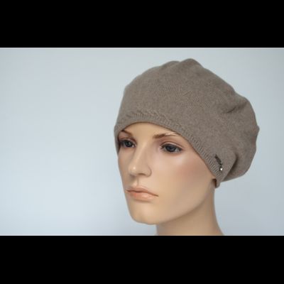 Кашемировый берет Vizio Италия 1104 B ореховый