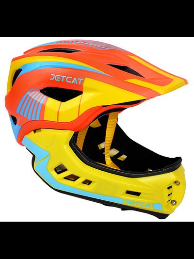 ШЛЕМ FULLFACE -"S"- RAPTOR (ORANGE/YELLOW/BLUE)