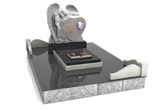 Мемориальный комплекс с ангелом МКС-500.21
