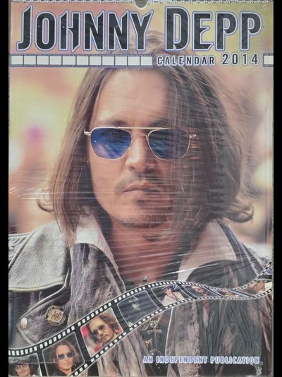 Johnny Depp Календарь 2014