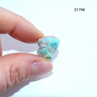 Бирюза натуральная (необработанная) Казахстан арт.21798: 2,6г - 15*13*12мм