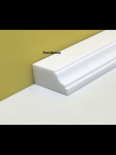 Акриловый плинтус бордюр на ванну Суперплинтус- СП11 (12х24х1800)