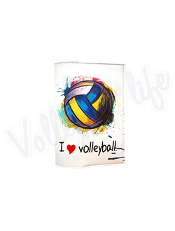 Обложка 2-в-1  "Мяч рисованный"