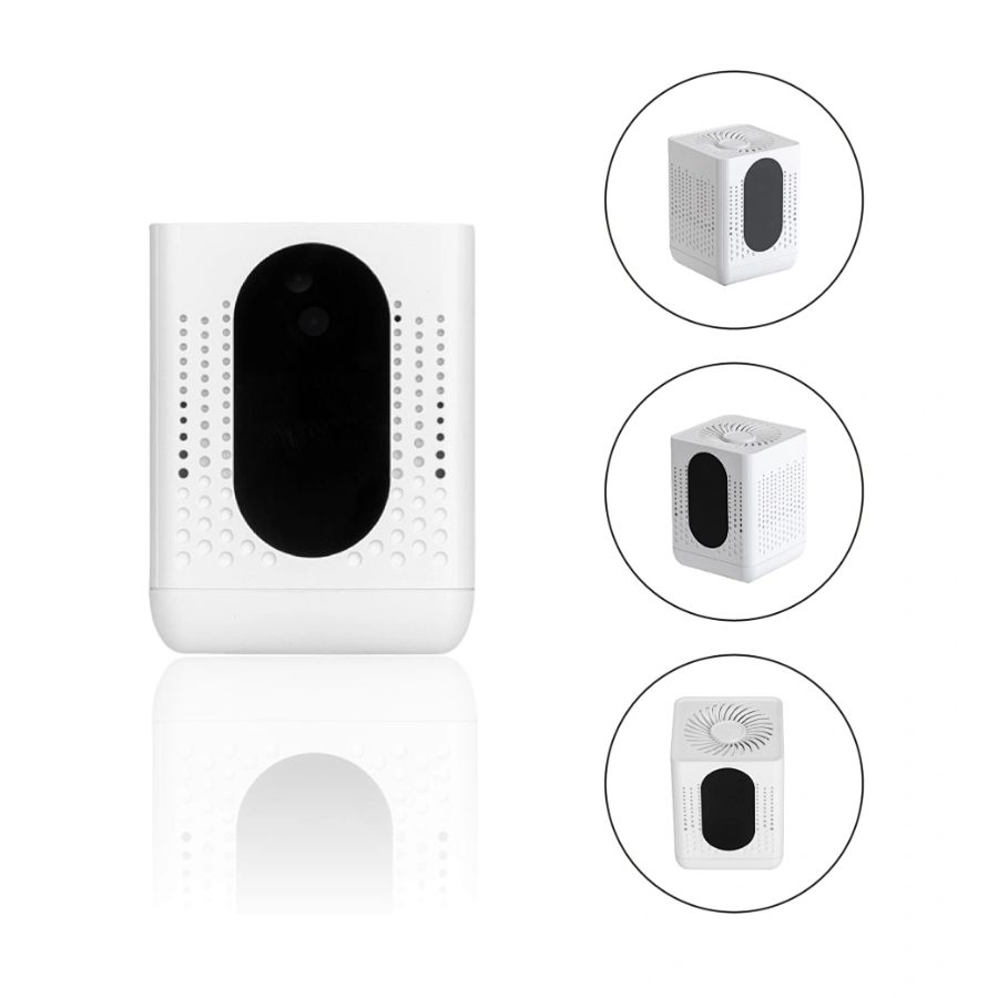 DE/AR07 Wi-Fi аудио диктофон в корпусе очистителя воздуха, встроенный регистратор, доступ с мобильно