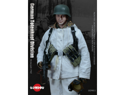 Немецкий разведчик в Венгрии, 1945 г - КОЛЛЕКЦИОННАЯ ФИГУРКА 1/6 WW2 German Totenkopf Division Hungary 1945 (UD9011) - UJINDOU