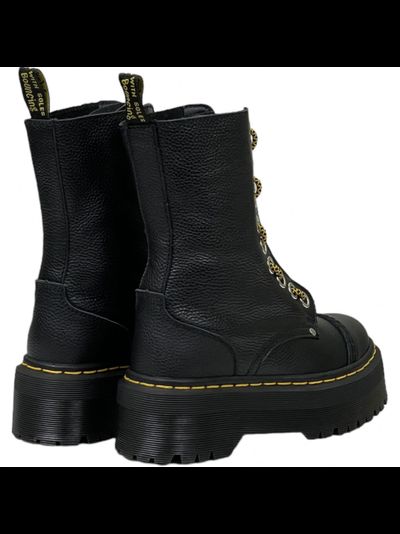 Dr Martens 1490 Sinclair Combs Leather Platform Black