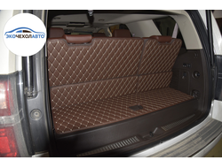 3D коврик из экокожи в багажник серии - ЭЛИТ