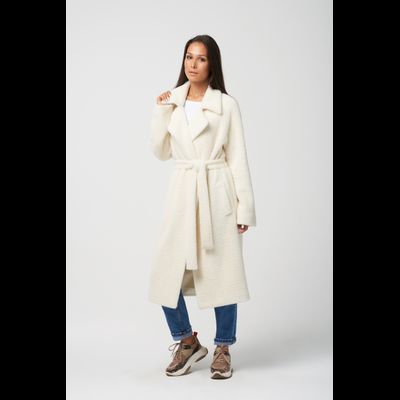 Женское пальто из искусственного меха Флирт 584