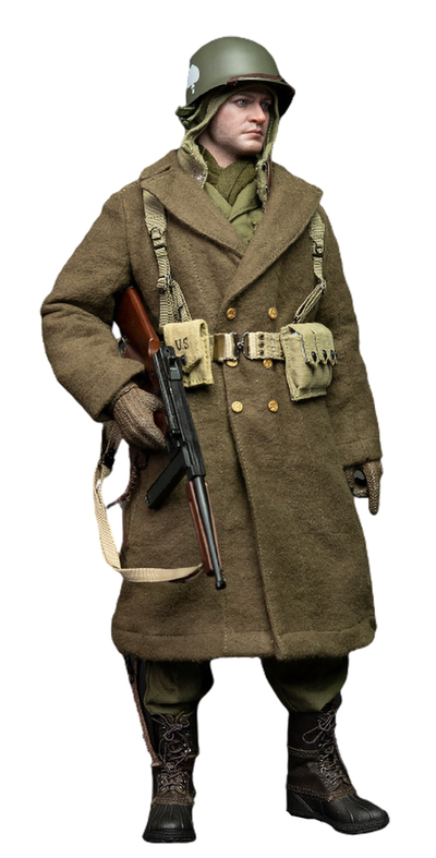 Американский десантник в Арденнах (зимняя форма) - КОЛЛЕКЦИОННАЯ ФИГУРКА 1/6 US Paratrooper Lieutenant Buck (FP-012A) - Facepoolfigure