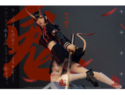 ПРЕДЗАКАЗ - Японская школьница-демон Юко - Коллекционная ФИГУРКА 1/6 scale Onihime Part 2 Yuko Yukawa (GD97011B) - GDTOYS  ?ЦЕНА: 23200 РУБ.?