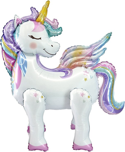 Шар 3D (26''/66 см) Фигура, Звездный единорог