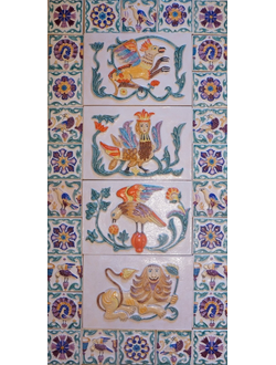 Изразцовая плитка "Архаика"