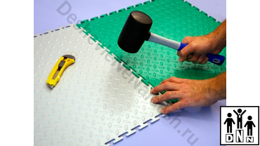 Модульная плитка ПВХ