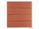 Облицовочный керамический кирпич ЛСР М150, 250х120х65мм, красный Гладкий