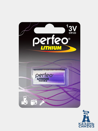Perfeo CR123/1BL Lithium