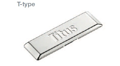 Крышка Titus T-Type симметричная, к петлям T-Type 110/0мм, 110/45/17мм, 110/90/17мм изготовлена из стали.