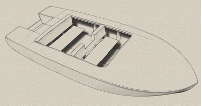 Моторная лодка Swish Runabout