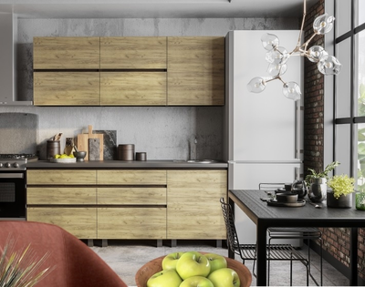 Кухня БТС Лофт Готовый комплект 2,0 м (BTS)