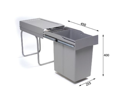 Система сортировки мусора ALBIO 20 1X21 L+0,5 L