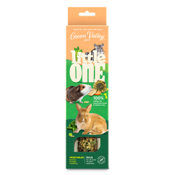 Little One палочки Зеленая долина для травоядных животных с овощами, 180 г